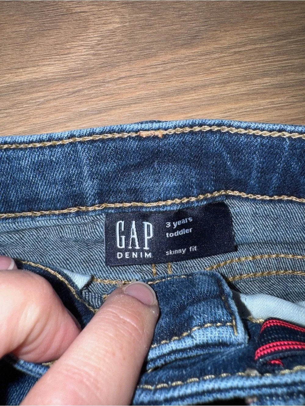 Classic Toddler Girls' Blue Denim Jeans